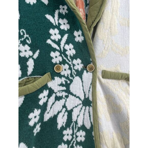 Free People We The Free Home Sweet Home Coat Quilted Knit Coat Small NWOT $398 - Picture 4 of 11